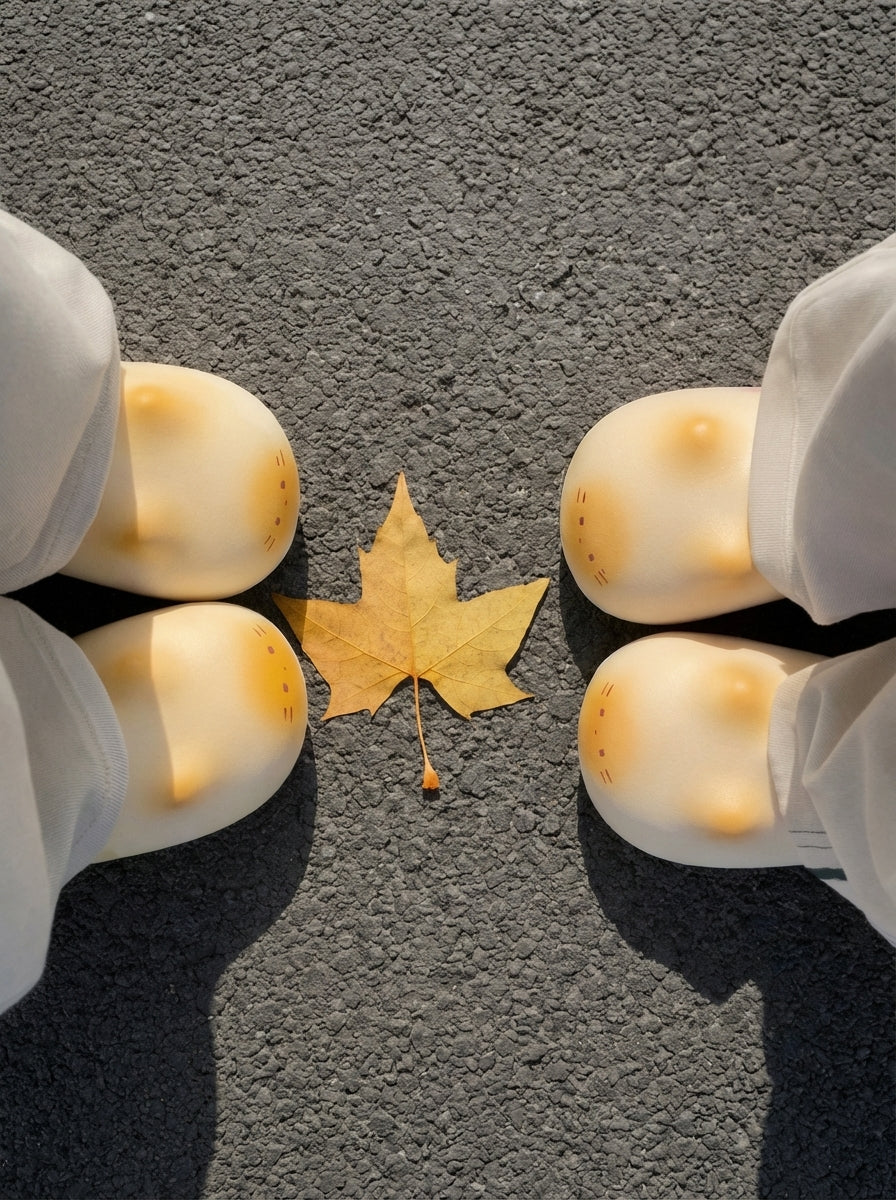 Pawkiee - Cat Paw Print Fluffy Slippers